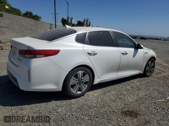 2018 Kia Optima EX z VIN KNAGU4LE8J5024839, wystawiony jako Copart lot #58423325 z przebiegiem Nie podano mil oraz Szkoda całkowita • Salvage title. Historia ofert i sprzedaży dostępna na DreamBid. Obrazek 3.