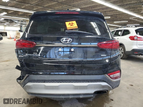 2020 Hyundai Santa Fe Limited with VIN 5NMS5CAD1LH295126, listed as a Copart auction lot 47003355 with 0 mi miles and Salvage Title. Bid and sale history available at carsss.com. Image 6.