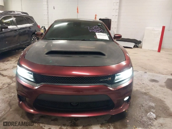 2018 Dodge Charger R/T Scat Pack with VIN 2C3CDXGJ7JH254590, listed as a IAAI auction lot 41362646 with NaN miles. Bid and sale history available at carsss.com. Image 12.