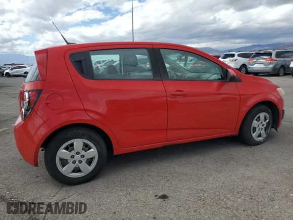2013 Chevrolet Sonic LS with VIN 1G1JA6SH0D4206336, listed as a Copart auction lot 48973885 with 69,788 mi miles and Salvage title. Bid and sale history available at DreamBid. Image 3.