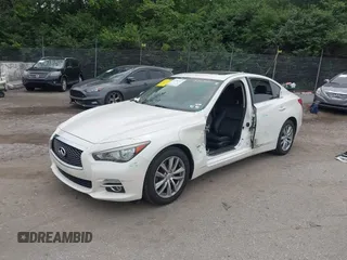 2017 Infiniti Q50 Premium z VIN JN1EV7AR5HM836200, wystawiony jako IAAI lot #42352743 z przebiegiem 127 105 mil mil oraz . Historia ofert i sprzedaży dostępna na DreamBid. Obrazek 22.