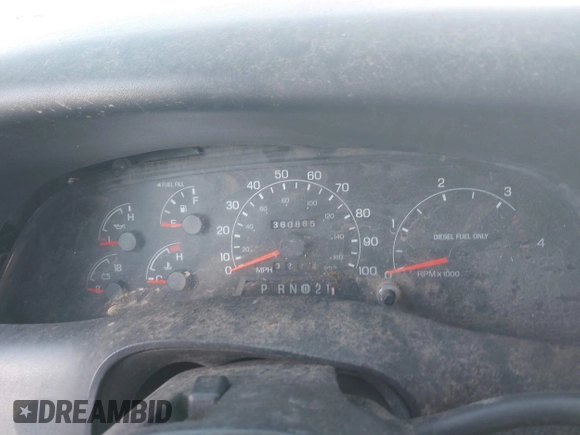 2001 Ford Super Duty F-250 XL with VIN 1FTNX20F91EB78284, listed as a IAAI auction lot 41480709 with 360,885 mi miles. Bid and sale history available at carsss.com. Image 7.