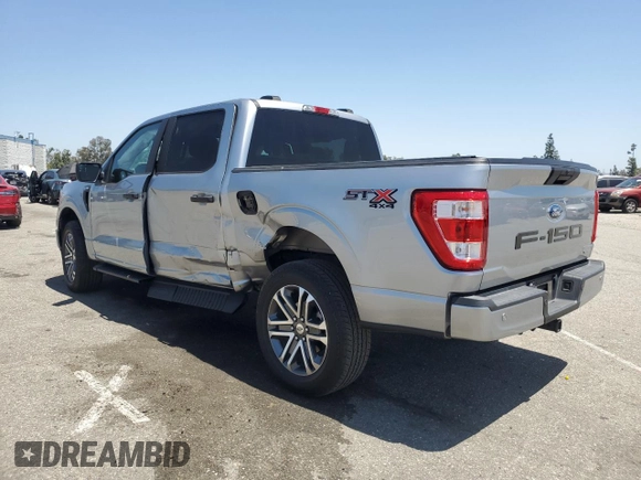 2021 Ford F-150 XL z VIN 1FTEW1EP5MKE42668, wystawiony jako Copart lot #57350175 z przebiegiem 39 727 mil mil oraz Szkoda całkowita • Salvage title. Historia ofert i sprzedaży dostępna na DreamBid. Obrazek 2.