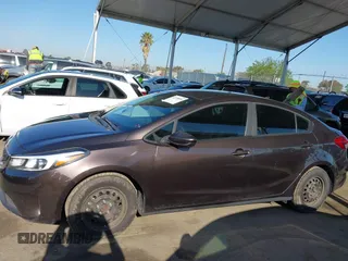 2017 Kia Forte LX with VIN 3KPFK4A72HE118996, listed as a IAAI auction lot 41978859 with 75,191 mi miles. Bid and sale history available at carsss.com. Image 14.