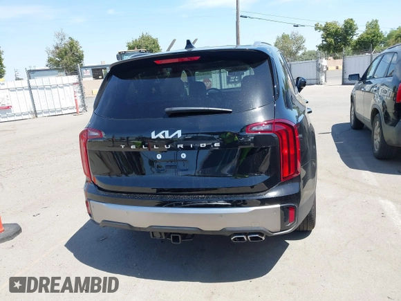 2025 Kia Telluride S with VIN 5XYP64GC4SG623557, listed as a IAAI auction lot 42385589 with 1,538 mi miles and . Bid and sale history available at DreamBid. Image 17.