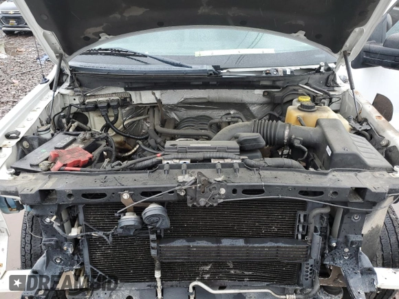 2014 Ford F-150 XL with VIN 1FTVX1EF9EKF11920, listed as a Copart auction lot 53288005 with 152,876 mi miles and Salvage title. Bid and sale history available at DreamBid. Image 11.