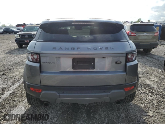 2012 Land Rover Range Rover Evoque Pure Premium with VIN SALVR2BG6CH699019, listed as a Copart auction lot 54668435 with 128,788 mi miles and Salvage title. Bid and sale history available at DreamBid. Image 6.
