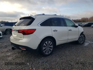 2014 Acura MDX Technology with VIN 5FRYD4H40EB022755, listed as a Copart auction lot 83088704 with 196,344 mi miles and Salvage title. Bid and sale history available at DreamBid. Image 3.