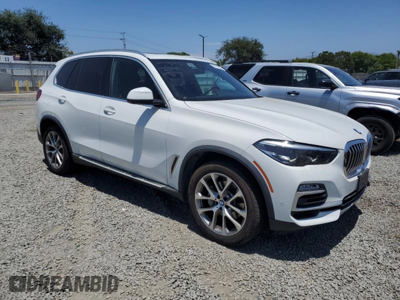 2019 BMW X5 xDrive40i with VIN 5UXCR6C54KLK88490, listed as a Copart auction lot 57917005 with 50,948 mi miles and Salvage title. Bid and sale history available at DreamBid. Image 4.