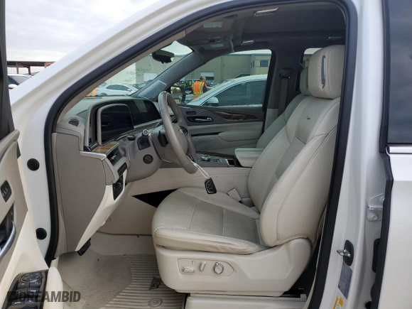 2021 Cadillac Escalade Premium Luxury Platinum with VIN 1GYS4DKL4MR314774, listed as a Copart auction lot 78953894 with 38,654 mi miles and Salvage Title. Bid and sale history available at carsss.com. Image 7.