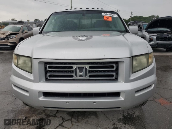 2006 Honda Ridgeline RTL z VIN 2HJYK16546H544183, wystawiony jako Copart lot #57426655 z przebiegiem 162 878 mil mil oraz Szkoda całkowita • Salvage title. Historia ofert i sprzedaży dostępna na DreamBid. Obrazek 5.
