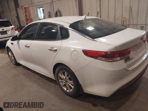 2016 Kia Optima LX with VIN 5XXGT4L32GG069476, listed as a IAAI auction lot 42696980 with 109,986 mi miles and . Bid and sale history available at DreamBid. Image 3.