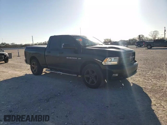 2012 Ram 1500 Sport with VIN 1C6RD7HT6CS188140, listed as a Copart auction lot 48506235 with 239,307 mi miles and Salvage title. Bid and sale history available at DreamBid. Image 10.