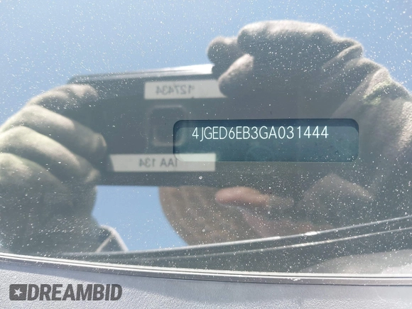 2016 Mercedes-Benz GLE 450 AMG with VIN 4JGED6EB3GA031444, listed as a IAAI auction lot 41945903 with 45,219 mi miles and . Bid and sale history available at DreamBid. Image 9.