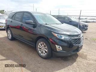 2021 Chevrolet Equinox LS z VIN 2GNAXHEV7M6136715, wystawiony jako IAAI lot #42147388 z przebiegiem Nie podano mil oraz . Historia ofert i sprzedaży dostępna na DreamBid. Obrazek 1.