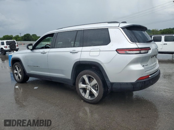 2021 Jeep Grand Cherokee Limited with VIN 1C4RJKBG5M8108387, listed as a Copart auction lot 59283715 with 80,463 mi miles and Salvage title. Bid and sale history available at DreamBid. Image 2.