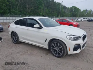 2019 BMW X4 xDrive30i z VIN 5UXUJ3C52KLG54945, wystawiony jako IAAI lot #42083434 z przebiegiem 153 956 mil mil oraz . Historia ofert i sprzedaży dostępna na DreamBid. Obrazek 1.