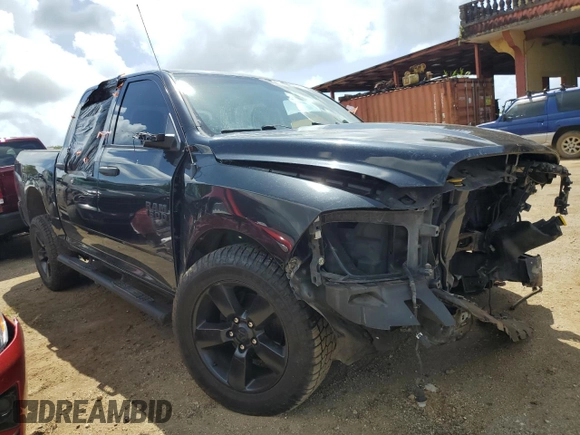 2016 Ram 1500 Tradesman with VIN 1C6RR7KG8GS124684, listed as a Copart auction lot 46573235 with Not provided miles and Salvage title. Bid and sale history available at DreamBid. Image 4.