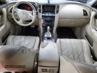 2009 Infiniti FX with VIN JNRAS18W99M152572, listed as a Copart auction lot 46334185 with 204,396 mi miles and Salvage title. Bid and sale history available at DreamBid. Image 8.