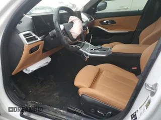 2025 BMW 3 Series 330i xDrive with VIN 3MW89CW03S8F01021, listed as a Copart auction lot 42981935 with 1,965 mi miles and Salvage Title. Bid and sale history available at carsss.com. Image 7.