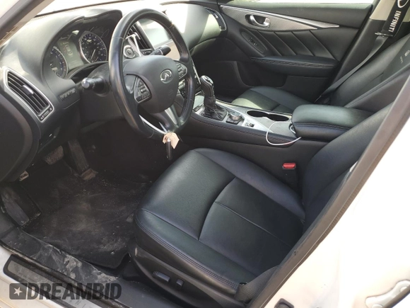 2014 Infiniti Q50 Premium z VIN JN1BV7AP4EM683628, wystawiony jako Copart lot #50084865 z przebiegiem 130 543 mil mil oraz Szkoda całkowita • Salvage title. Historia ofert i sprzedaży dostępna na DreamBid. Obrazek 7.