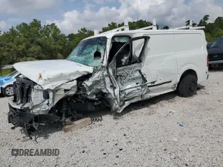 2021 Nissan NV SV with VIN 1N6AF0KY4MN802174, listed as a Copart auction lot 72774604 with 0 mi miles and Non Repairable. Bid and sale history available at carsss.com. Image 1.