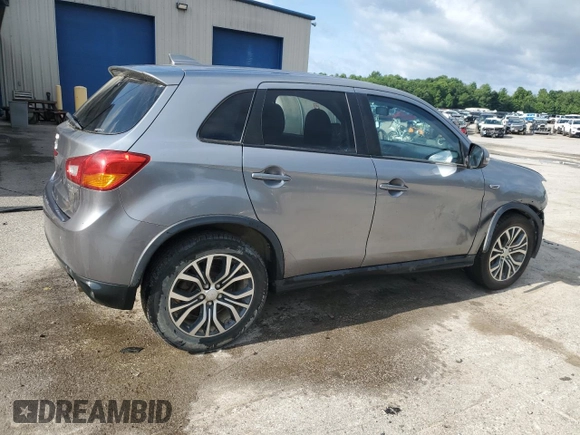 2017 Mitsubishi Outlander ES with VIN JA4AR3AU8HZ066990, listed as a Copart auction lot 65142025 with 108,770 mi miles and Salvage title. Bid and sale history available at DreamBid. Image 3.
