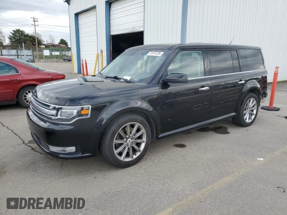 2013 Ford Flex Limited with VIN 2FMHK6D88DBD07996, listed as a Copart auction lot 51974725 with 134,375 mi miles and Salvage Title. Bid and sale history available at carsss.com. Image 1.