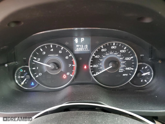 2011 Subaru Outback 2.5i Prem AWP with VIN 4S4BRBCC5B3339737, listed as a Copart auction lot 52976045 with 228,477 mi miles and Salvage Title. Bid and sale history available at carsss.com. Image 9.