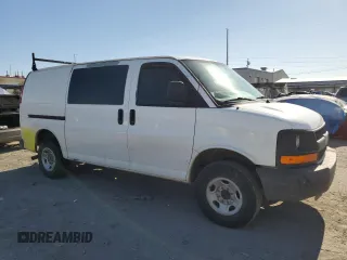 2013 Chevrolet Express Cargo с VIN 1GCWGFBA2D1115617, выставлен на аукционе Copart как лот 61756645 с пробегом 302 668 миль миль и Списание • Salvage title. История ставок и продаж доступна на DreamBid. Изображение 4.