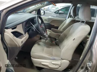 2015 Toyota Sienna L with VIN 5TDZK3DC1FS598628, listed as a Copart auction lot 54139805 with 113,364 mi miles and Salvage title. Bid and sale history available at DreamBid. Image 7.