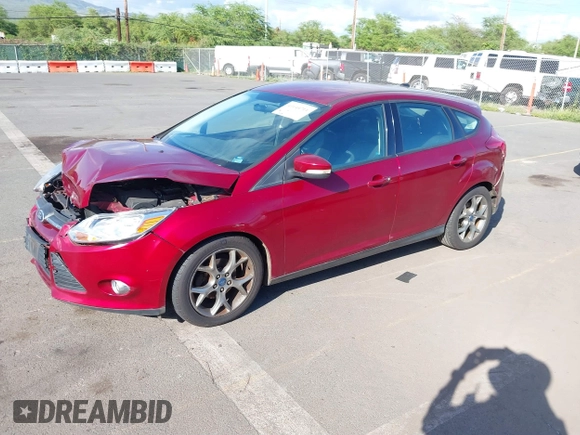 2013 Ford Focus SE with VIN 1FADP3K2XDL138779, listed as a IAAI auction lot 41644711 with 87,298 mi miles. Bid and sale history available at carsss.com. Image 2.