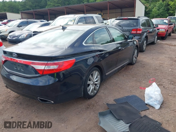 2012 Hyundai Azera z VIN KMHFH4JG2CA174846, wystawiony jako IAAI lot #42477082 z przebiegiem 73 371 mil mil oraz . Historia ofert i sprzedaży dostępna na DreamBid. Obrazek 4.