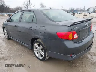 2009 Toyota Corolla XRS with VIN 2T1BE40E49C027671, listed as a IAAI auction lot 41754617 with 159,569 mi miles. Bid and sale history available at carsss.com. Image 3.