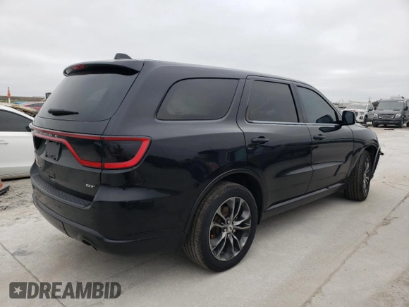 2020 Dodge Durango GT Plus with VIN 1C4RDHDG3LC119133, listed as a Copart auction lot 85595824 with 155,432 mi miles and Salvage Title. Bid and sale history available at carsss.com. Image 3.