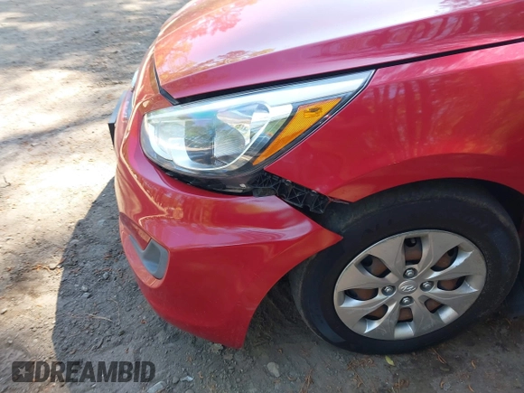2017 Hyundai Accent SE with VIN KMHCT5AE3HU321459, listed as a IAAI auction lot 42160169 with 71,335 mi miles. Bid and sale history available at carsss.com. Image 6.
