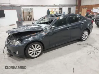 2009 Lexus IS 250 with VIN JTHCK262992031405, listed as a IAAI auction lot 41892158 with 116,419 mi miles. Bid and sale history available at carsss.com. Image 2.