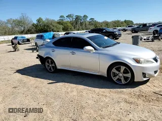 2011 Lexus IS 250 with VIN JTHBF5C22B2100513, listed as a Copart auction lot 49223335 with 224,006 mi miles and Salvage Title. Bid and sale history available at DreamBid. Image 10.