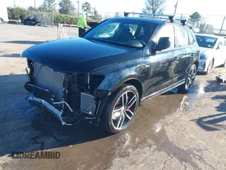 2017 Audi SQ5 Premium Plus with VIN WA1CCAFP1HA014262, listed as a IAAI auction lot 41554674 with 27,506 mi miles. Bid and sale history available at carsss.com. Image 2.
