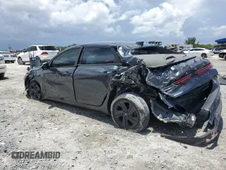 2023 Hyundai Elantra SEL with VIN 5NPLM4AG3PH094666, listed as a Copart auction lot 60525395 with 80,518 mi miles and Salvage title. Bid and sale history available at DreamBid. Image 2.