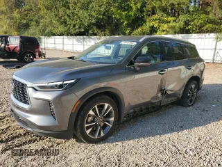2022 Infiniti QX60 Luxe с VIN 5N1DL1FR6NC338654, выставлен на аукционе Copart как лот 75643794 с пробегом 53 657 миль миль и Списание • Salvage title. История ставок и продаж доступна на DreamBid. Изображение 1.