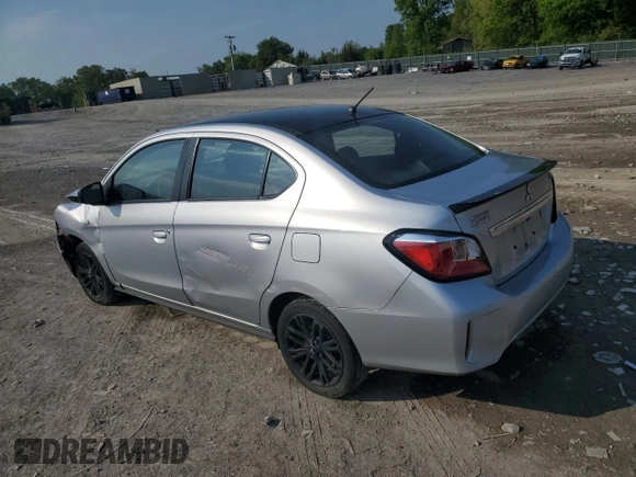 2023 Mitsubishi Mirage G4 ES with VIN ML32FUFJ1PHF00748, listed as a Copart auction lot 52071044 with 41,590 mi miles. Bid and sale history available at carsss.com. Image 2.