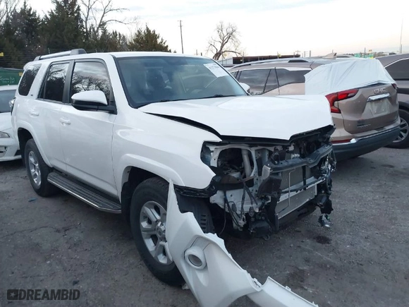 2019 Toyota 4Runner SR5 with VIN JTEZU5JR0K5211223, listed as a IAAI auction lot 41173044 with 49,904 mi miles. Bid and sale history available at carsss.com. Image 1.