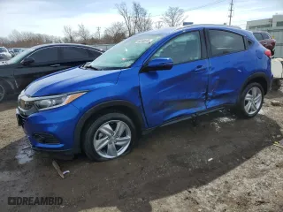 2020 Honda HR-V EX with VIN 3CZRU6H54LM705247, listed as a Copart auction lot 49350295 with 48,103 mi miles and Salvage Title. Bid and sale history available at carsss.com. Image 1.