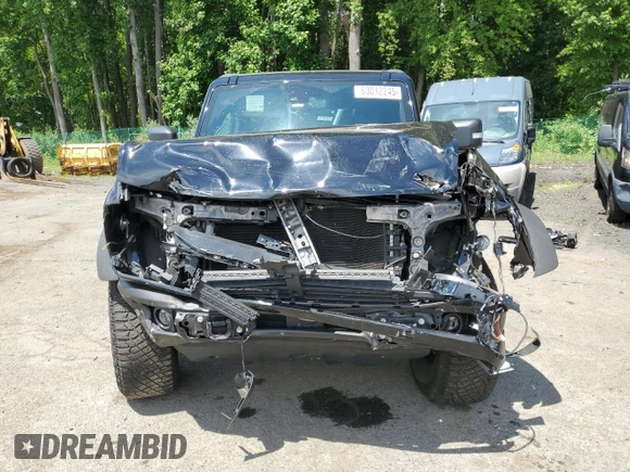 2022 Ford Bronco with VIN 1FMEE5DP6NLB29910, listed as a Copart auction lot 63012245 with 50,354 mi miles and Salvage title. Bid and sale history available at DreamBid. Image 5.