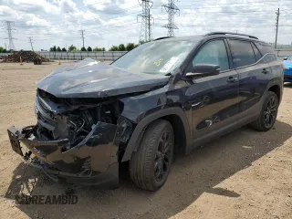 2021 GMC Terrain SLT with VIN 3GKALVEV7ML373868, listed as a Copart auction lot 60716075 with Not provided miles and Salvage title. Bid and sale history available at DreamBid. Image 1.