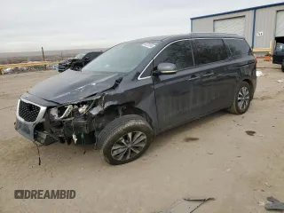 2017 Kia Sedona SX with VIN KNDMC5C13H6319296, listed as a Copart auction lot 84120194 with 74,411 mi miles and Salvage Title. Bid and sale history available at carsss.com. Image 1.