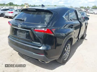 2015 Lexus NX 200t with VIN JTJYARBZ8F2003593, listed as a IAAI auction lot 42577517 with 117,965 mi miles and . Bid and sale history available at DreamBid. Image 4.
