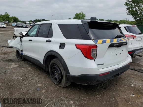 2023 Ford Police Interceptor Utility z VIN 1FM5K8AW6PNA08839, wystawiony jako Copart lot #51654935 z przebiegiem 12 380 mil mil oraz Czysty tytuł • Clean title. Historia ofert i sprzedaży dostępna na DreamBid. Obrazek 2.