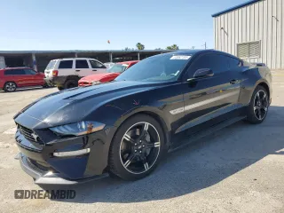 2021 Ford Mustang GT with VIN 1FA6P8CF7M5143711, listed as a Copart auction lot 51862185 with 36,264 mi miles and Salvage title. Bid and sale history available at DreamBid. Image 1.